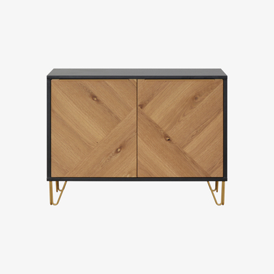 Out & Out Original Live – Rustic Light Oak Sideboard – 100cm