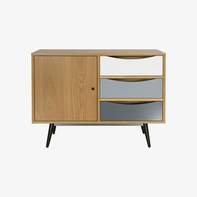 Out & Out Original Dansk – Oak Sideboard – 100cm