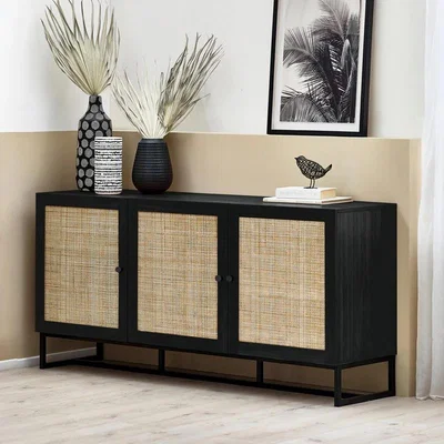 Downtown Julian Bowen Padstow Sideboard - Black