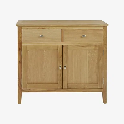 Downtown Hardwick Oak Small Sideboard In LightWood