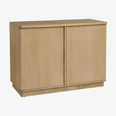 Downtown Louisiana 2 Door Small Sideboard - Oak