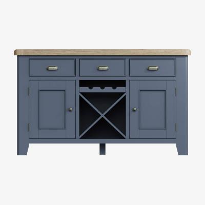 Downtown Hexham Painted Blue Large Sideboard