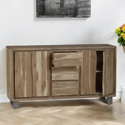 OAT Home Killarney Wooden Live Edge Extra Large 160cm  Sideboard