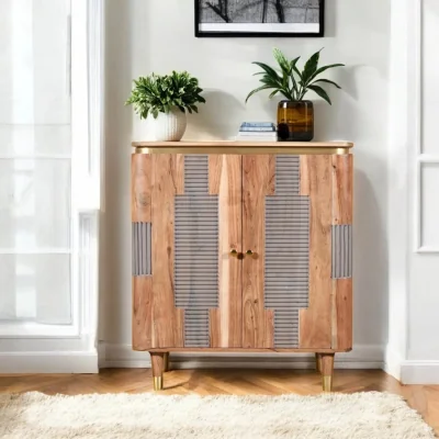 OAT Home Blarney Wooden 2 Door 80cm Sideboard