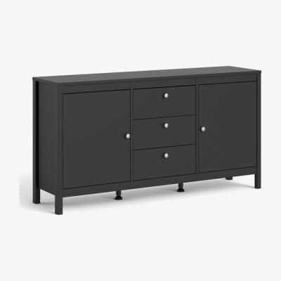 The Range Madrid Sideboard - Black / 3