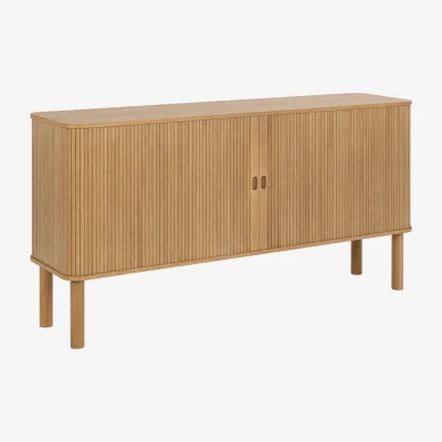 The Range Langley Sideboard in Oak - Oak