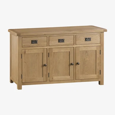 The Range Bisbrooke Country Sideboard - Medium Oak - 3