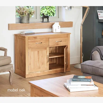 The Range Mobel Oak Small Sideboard - Light Oak