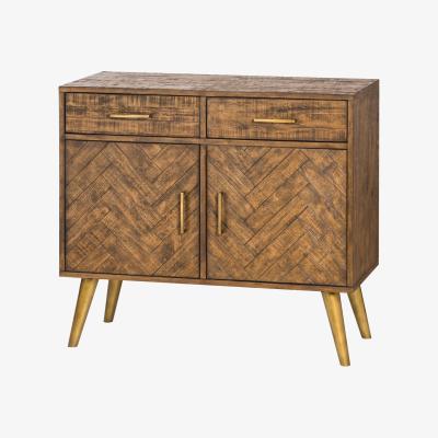 The Range Stylish Storage Havana 2 Door 2 Drawer Sideboard - Brown