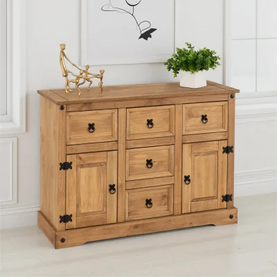 The Range Corona Essentials 2 Door 5 Drawer Sideboard