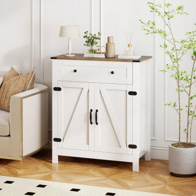 The Range Farmhouse Sideboard Buffet Cabinet - White