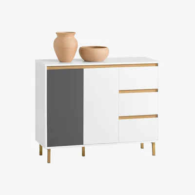 The Range Elegant Sideboard - White
