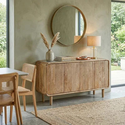 The Range Arlington 3 Door Sideboard - Natural