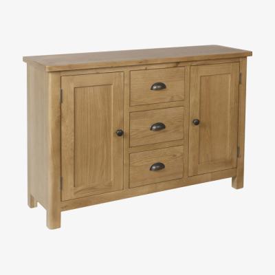 The Range Cambridge 2 Door Large Sideboard - Rustic Oak