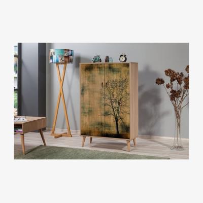 The Range Art  Sideboard  Solid Wooden Legs - Atlantic Pine