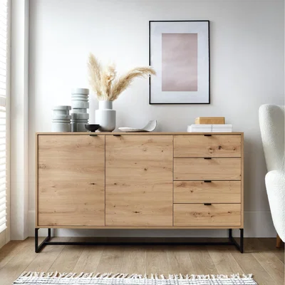 The Range Amber Sideboard - Wood