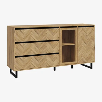 The Range Nikomedes Sideboard - Oak