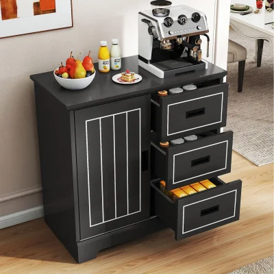 The Range Farmhouse Sideboard - Black