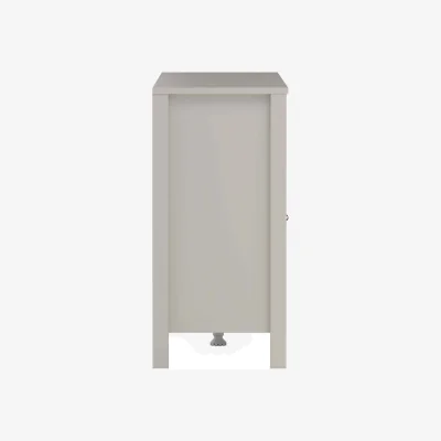 The Range Wyld Haus Wildberry Cashmere Wooden Sideboard 2 Doors 3 Drawers Matt Cream - Cream