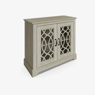 The Range Amelie 2 Door Compact Sideboard - Dusty Grey Oak