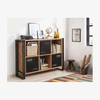 The Range Cosmo Tribus  Sideboard  Metal Legs - Atlantic Pine