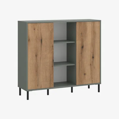 The Range Darwin Storage Sideboard - Green / 2