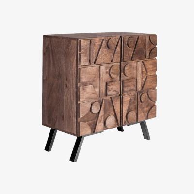 The Range Camberley Mango Solid Wood Medium Size Sideboard - Medium Wood