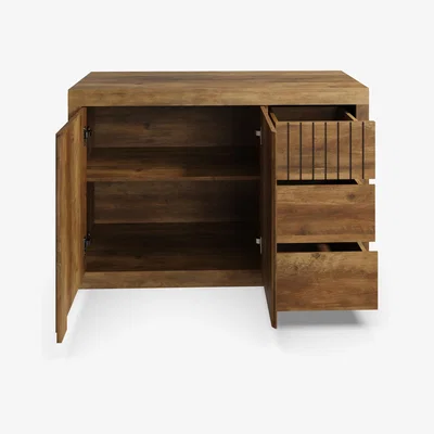 The Range Cartmel Sideboard - Knotty Oak