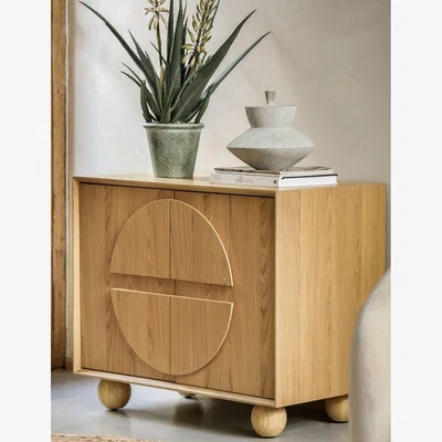 Rose & Grey Orson Retro Medium Sideboard