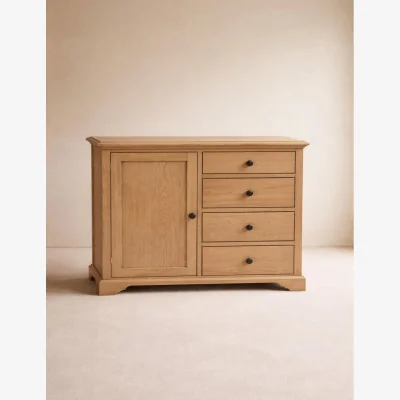 Rose & Grey Rosalie 1 Door Sideboard