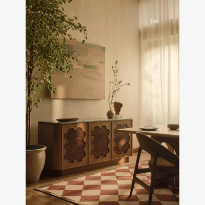 Soho Home Barrett Sideboard, Napoli Green Marble