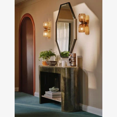 Soho Home Siya Console, Lacorado Marble