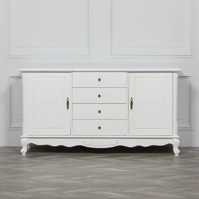 Teddy Beau Maison Reproductions French Style Sideboard / White