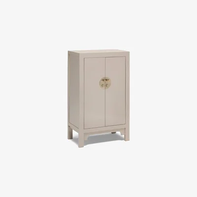 Teddy Beau Baumhaus NEW - 40649 - The Nine Schools Qing Oyster Grey Small Bookcase