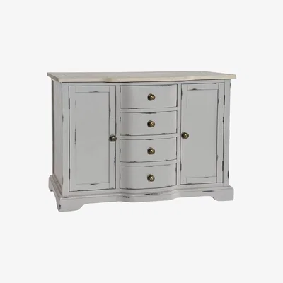 Teddy Beau Rowico Dania French Grey Small Sideboard