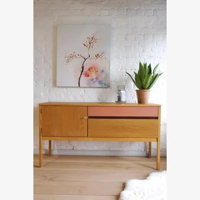 Urban Outfitters Urban Renewal Vintage G-Plan Compact Sideboard - Neutral 72cm x 132cm x 43cm at Urban Outfitters