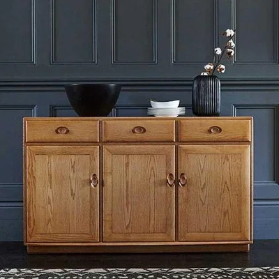 Woods Furniture Ercol 3822H Windsor 3 Door High Sideboard