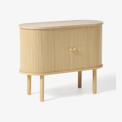 Westwing Small Sideboard Calary with Fluted Front