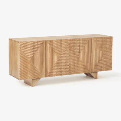 Westwing Ash Wood Sideboard Louis