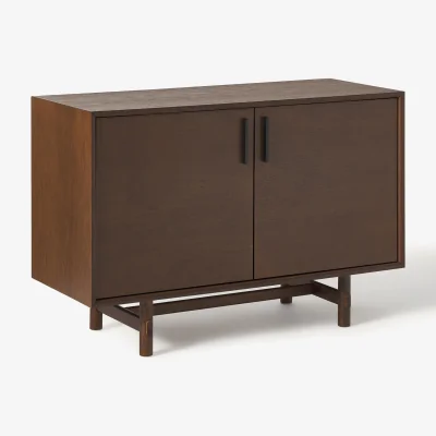 Westwing Small Oak Wood Sideboard Diana