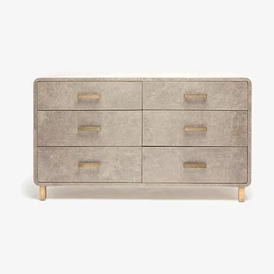 Amara Made Goods - Dante Dresser - Storm Grain Leather - Large
