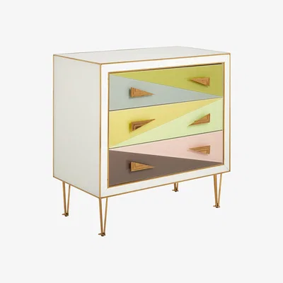 Amara Jonathan Adler - Harlequin Chest of Drawers - Pastel