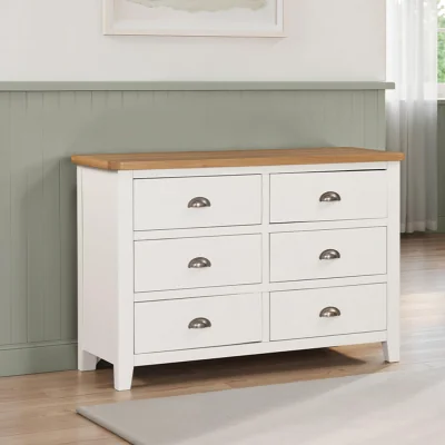 Arighi Bianchi Witney 6 Drawer Chest of Drawers