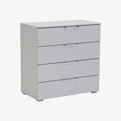 Barker and Stonehouse Nordkette 4 Drawer Wide Chest, Grey | Barker & Stonehouse