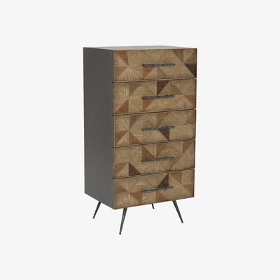 Barker and Stonehouse Valle 5 Drawer Tallboy
