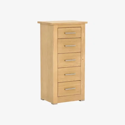 Barker and Stonehouse Ibex 5 Drawer Chest, Haze