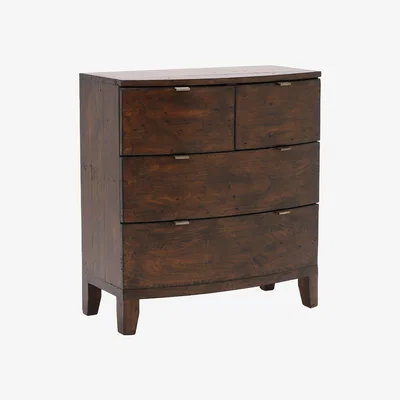 Barker and Stonehouse Navajos Reclaimed Wood 4 Drawer Chest, Brown | Barker & Stonehouse
