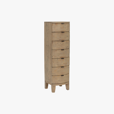 Barker and Stonehouse Rye Reclaimed Wood Tall 7 Drawer Chest