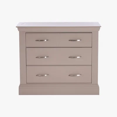 Barker and Stonehouse Willersey 2+2 Drawer Chest, Grey