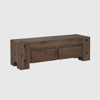 Barker and Stonehouse Pure Furniture Salem TV Dresser, Brown | Barker & Stonehouse